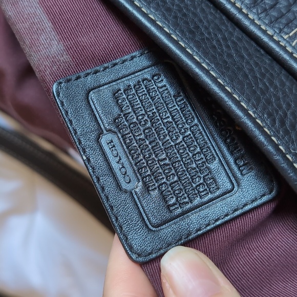 Coach Hamilton flap bag black - Picture 4 of 7